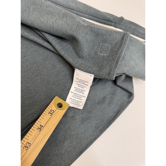 VUORI Halo Essential Womens Hoodie XL Heather Green Full Zip Jacket Athleisure - Picture 6 of 8